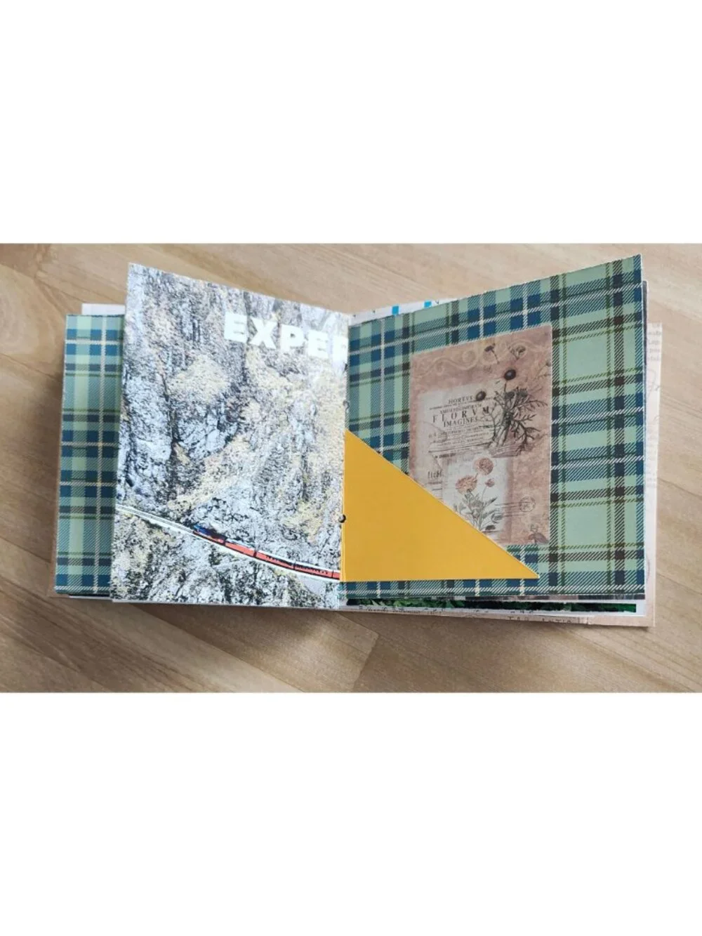 Travel Theme Junk Journal Handmade 66 pages